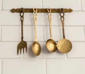 Brass Cutlery Set