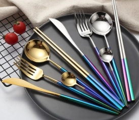 Rainbow Cutlery Set